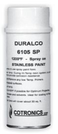 Duralco 6105SP Stainless Steel Spray Coating