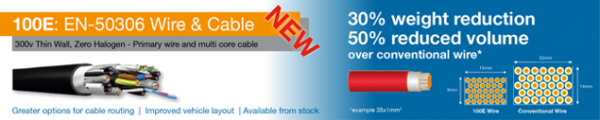 NEW 100E wire and cable to EN-50306 | RAIL